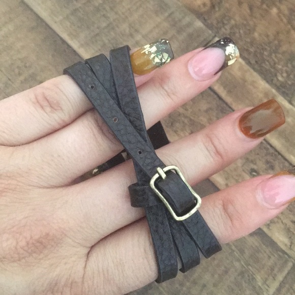 COPY - Leather wrap bracelet - Picture 6 of 8